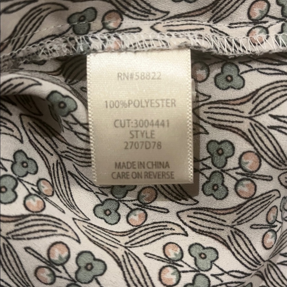 Max Studio Patterned Blouse - Picture 7 of 7